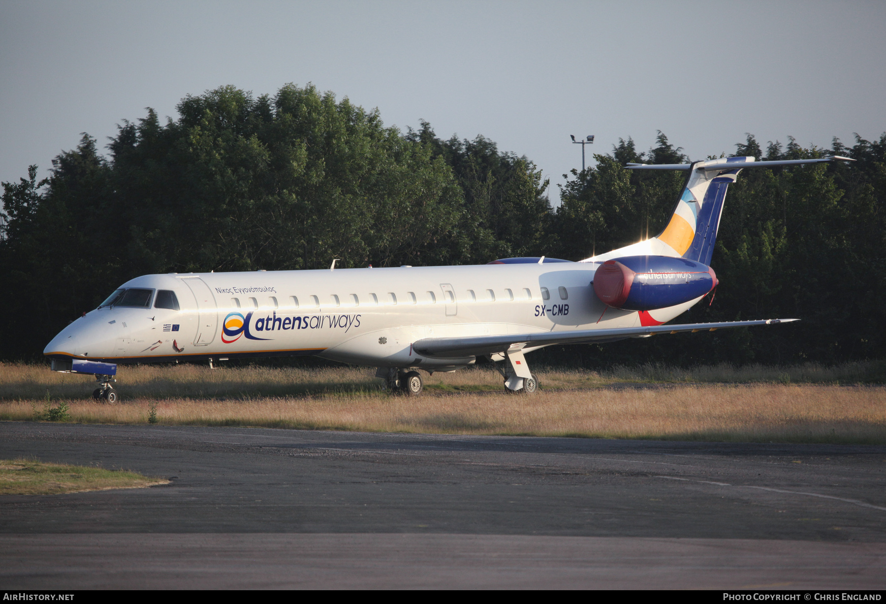 Aircraft Photo of SX-CMB | Embraer ERJ-145EU (EMB-145EU) | Athens Airways | AirHistory.net #539902