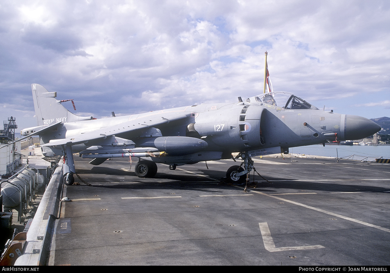 Aircraft Photo of XZ440 | British Aerospace Sea Harrier FA2 | UK - Navy | AirHistory.net #539905