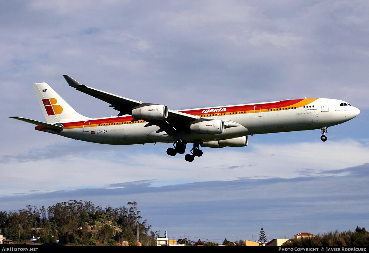 Aircraft Photo of EC-IDF | Airbus A340-313 | Iberia | AirHistory.net #539921
