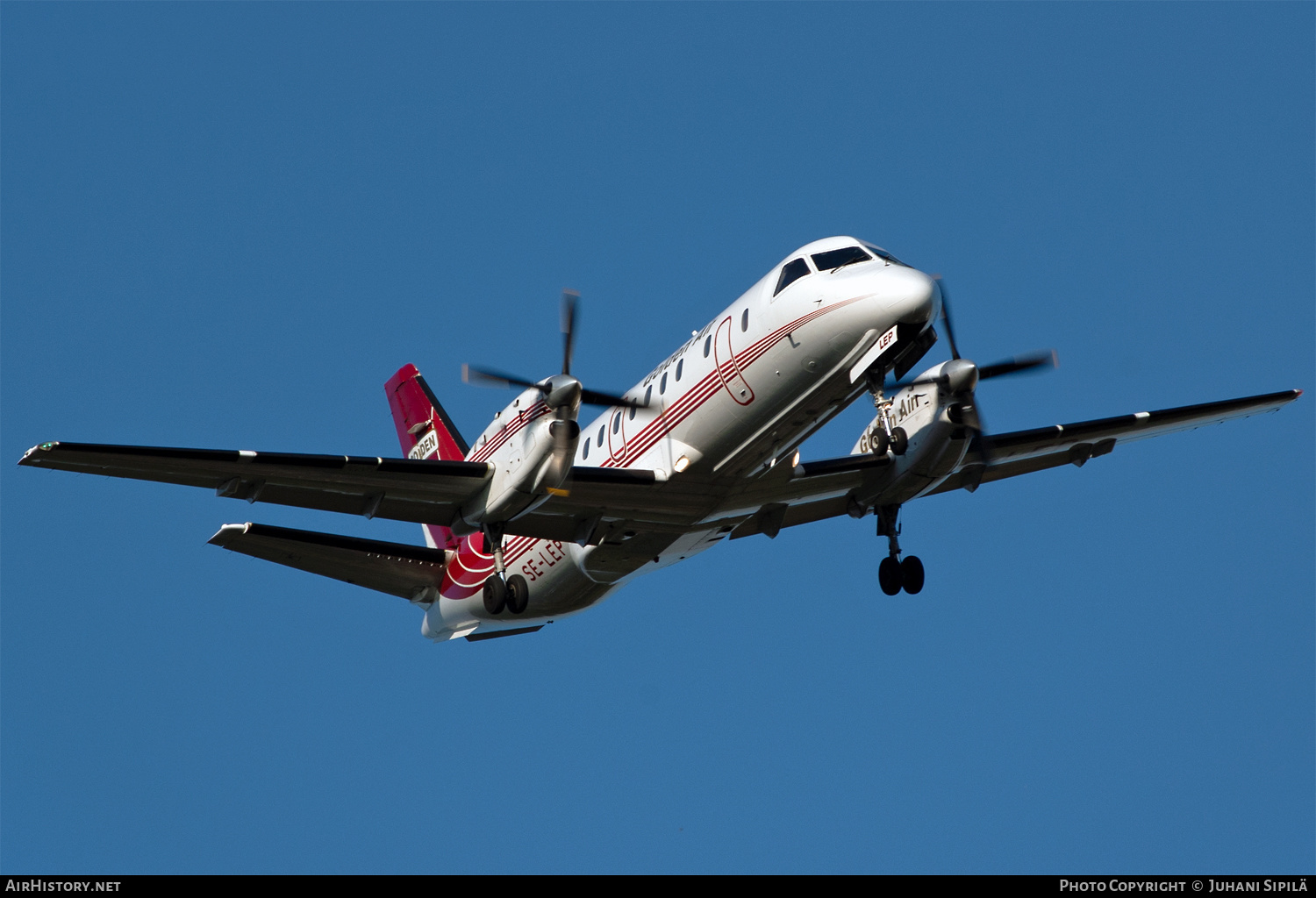 Aircraft Photo of SE-LEP | Saab 340A | Golden Air | AirHistory.net #539929