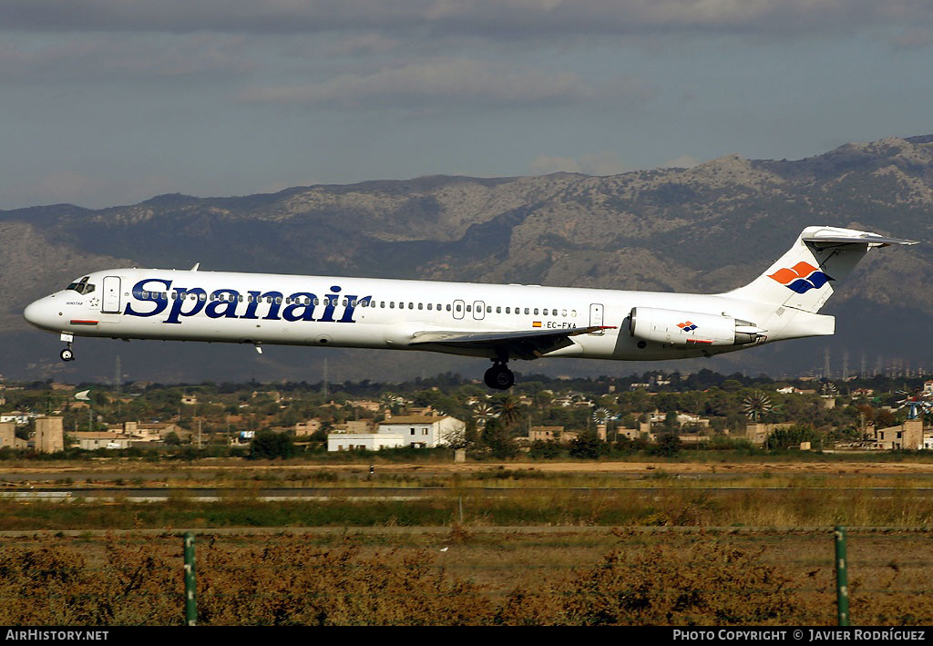 Aircraft Photo of EC-FXA | McDonnell Douglas MD-83 (DC-9-83) | Spanair | AirHistory.net #539930