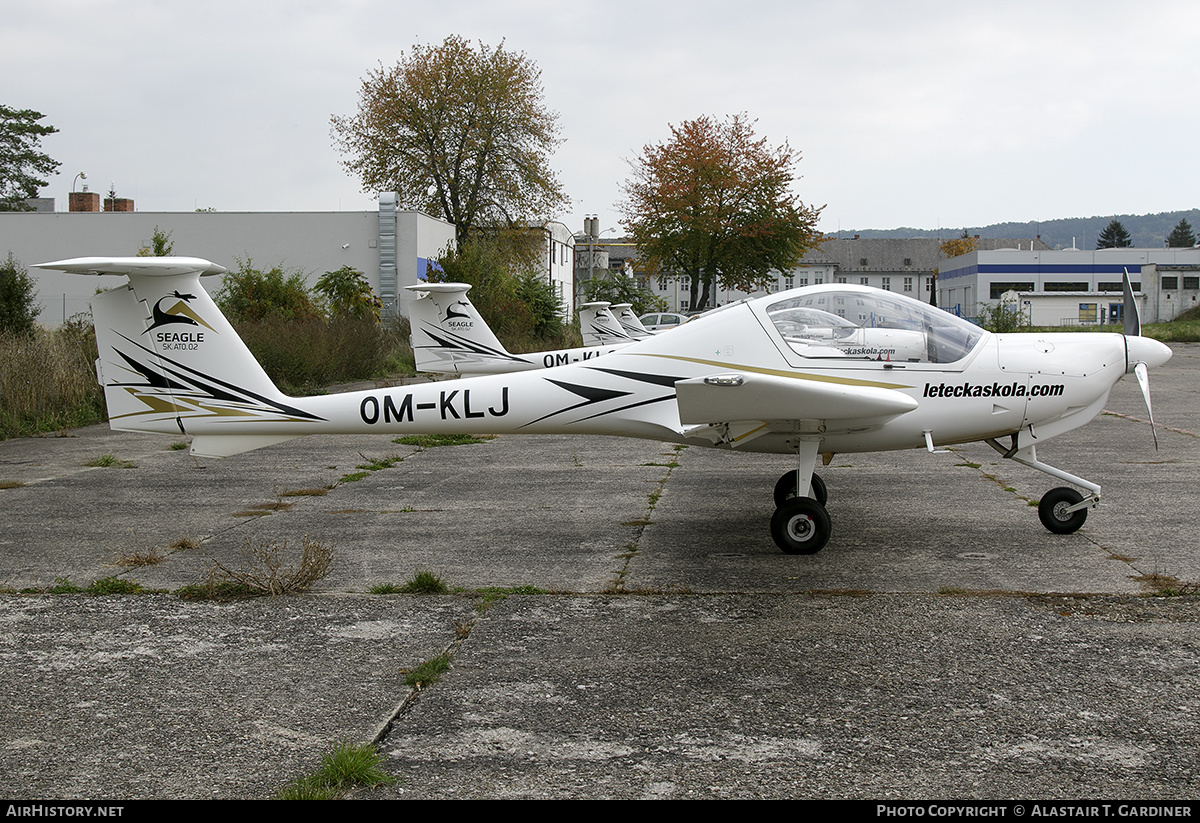 Aircraft Photo of OM-KLJ | Diamond DA20-A1 Katana | Letecká Škola Seagle | AirHistory.net #539940