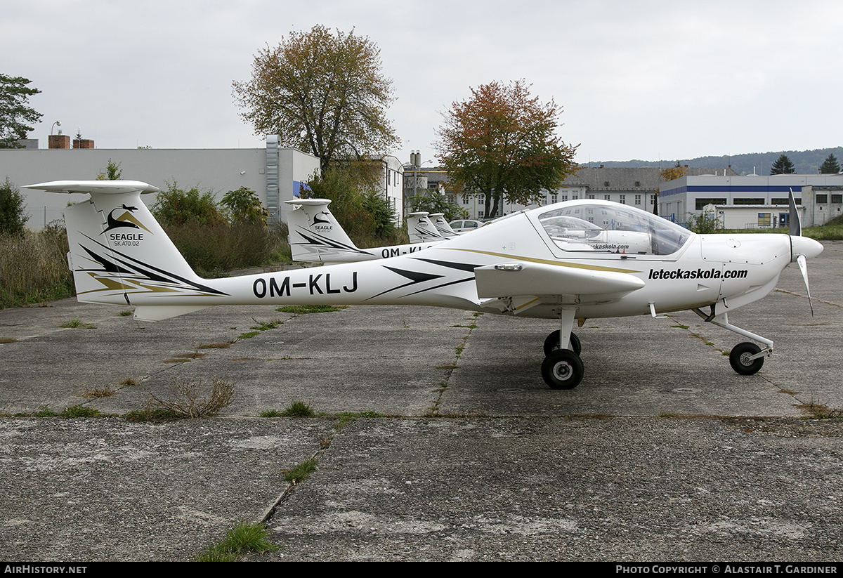 Aircraft Photo of OM-KLJ | Diamond DA20A-1 Katana | Letecká Škola Seagle | AirHistory.net #539940