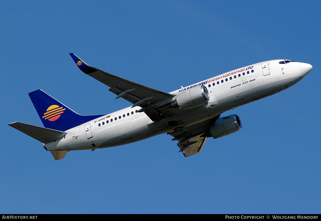 Aircraft Photo of D-AHIG | Boeing 737-33A | Hamburg International | AirHistory.net #539941