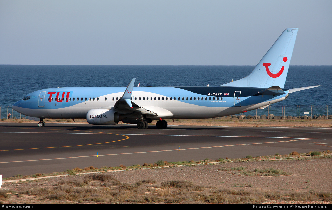Aircraft Photo of G-TAWX | Boeing 737-8K5 | TUI | AirHistory.net #539947