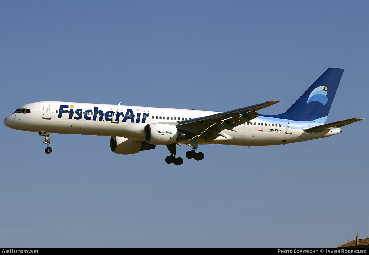 Aircraft Photo of SP-FVR | Boeing 757-23A | Fischer Air Polska | AirHistory.net #539961