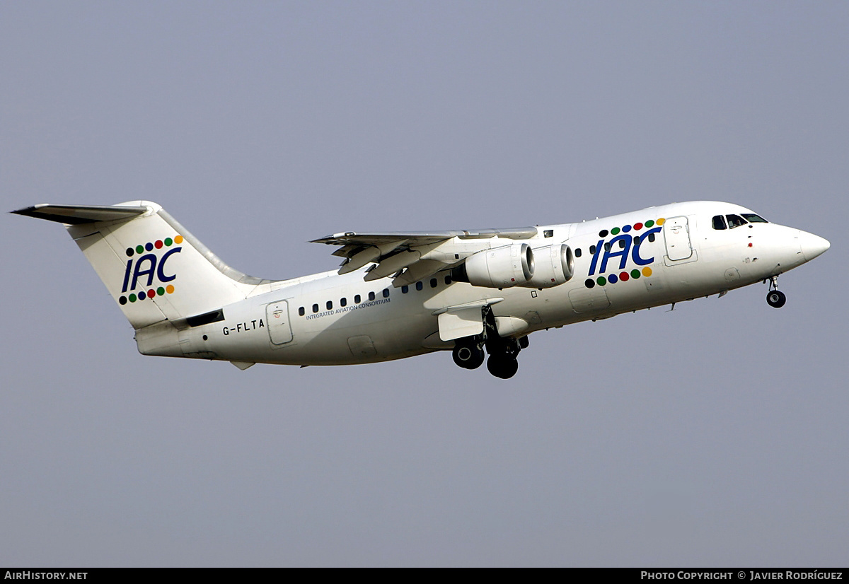 Aircraft Photo of G-FLTA | British Aerospace BAe-146-200 | IAC - Integrated Aviation Consortium | AirHistory.net #539963