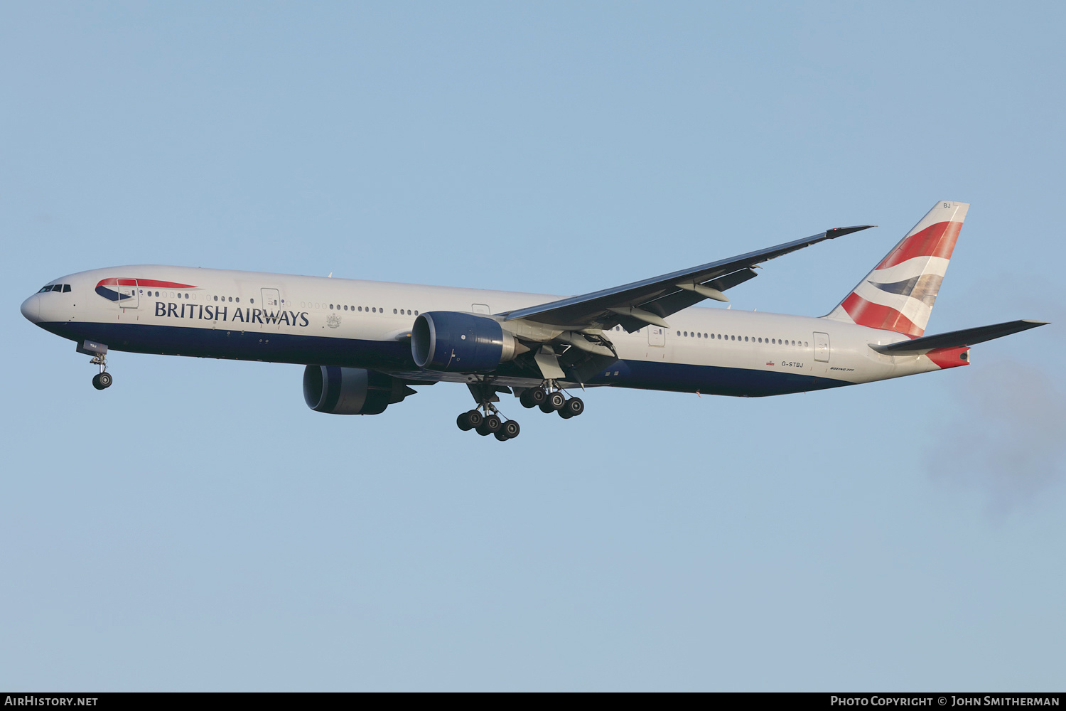 Aircraft Photo of G-STBJ | Boeing 777-336/ER | British Airways | AirHistory.net #539965