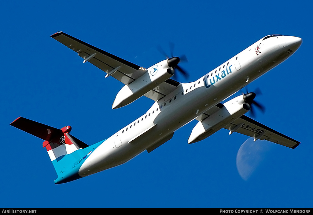 Aircraft Photo of LX-LGD | Bombardier DHC-8-402 Dash 8 | Luxair | AirHistory.net #539969