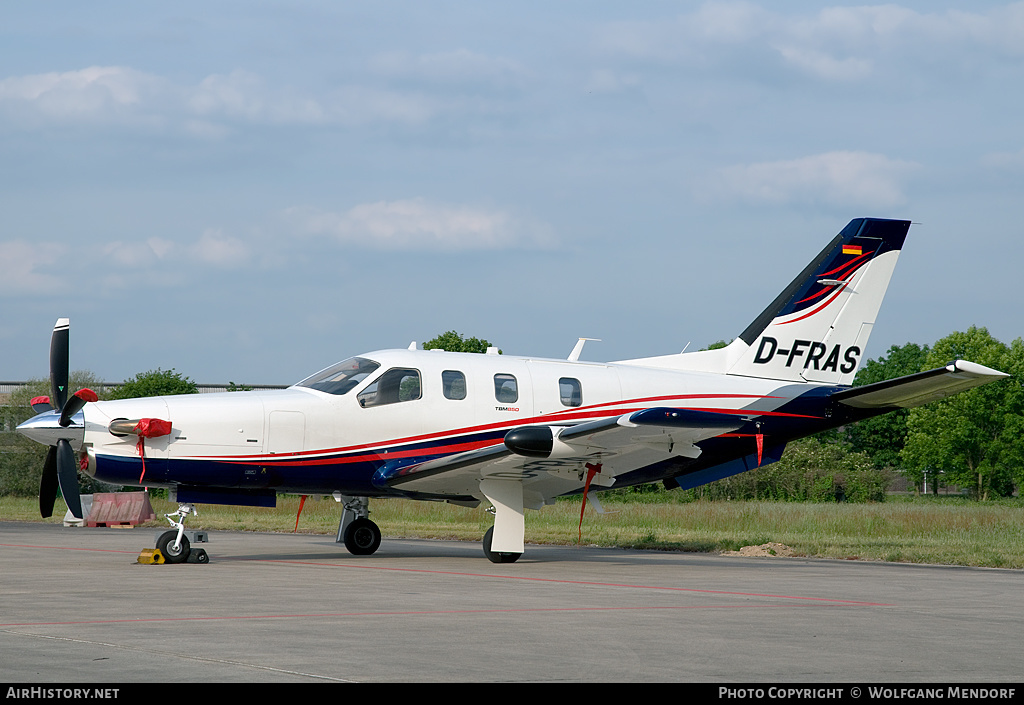 Aircraft Photo of D-FRAS | Socata TBM-850 (700N) | AirHistory.net #539980