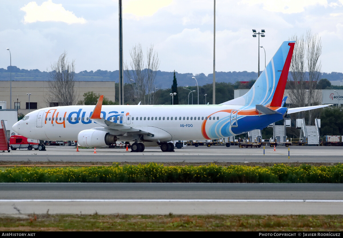 Aircraft Photo of A6-FDO | Boeing 737-8KN | Flydubai | AirHistory.net #539983