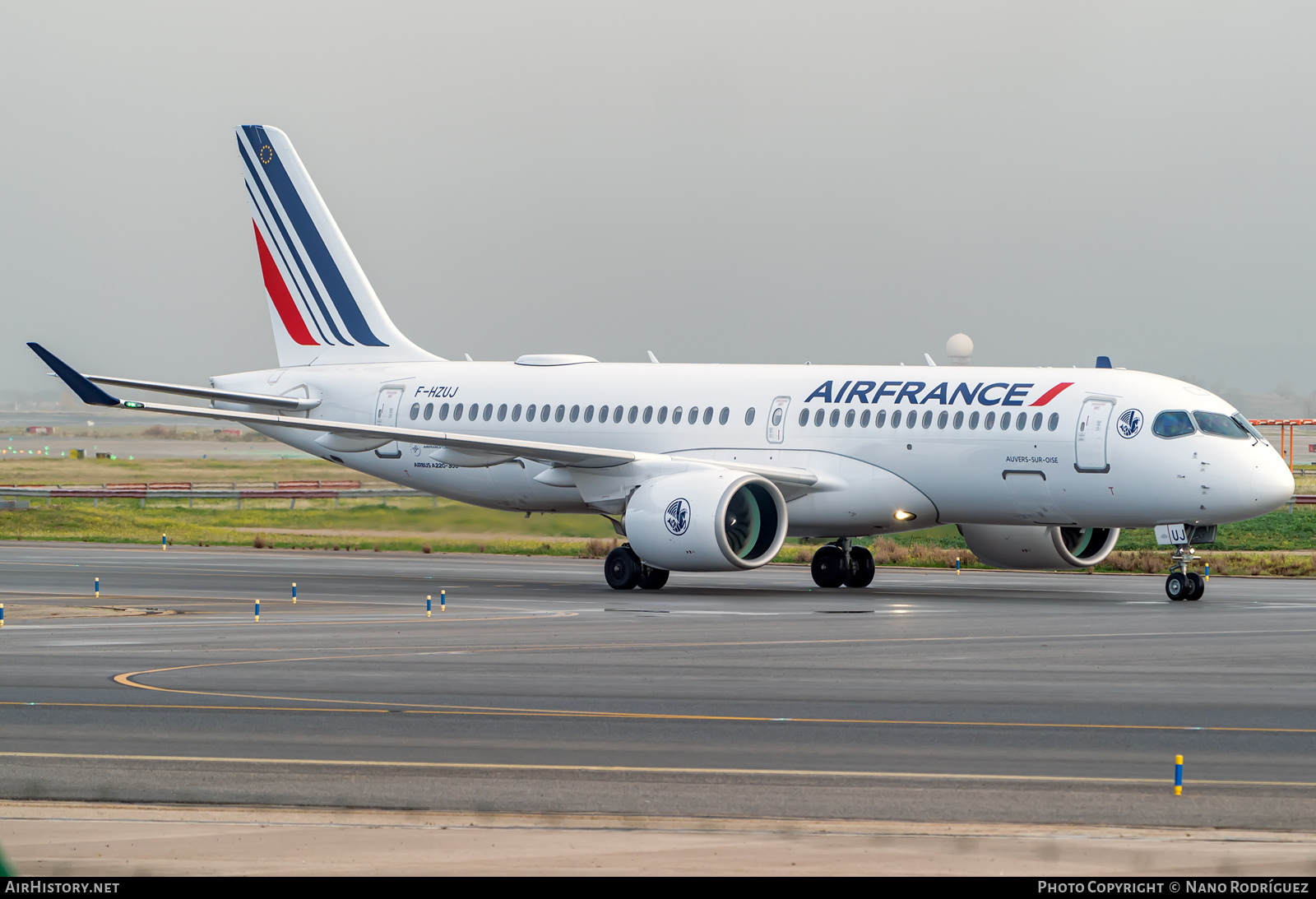 Aircraft Photo of F-HZUJ | Airbus A220-371 (BD-500-1A11) | Air France | AirHistory.net #539984