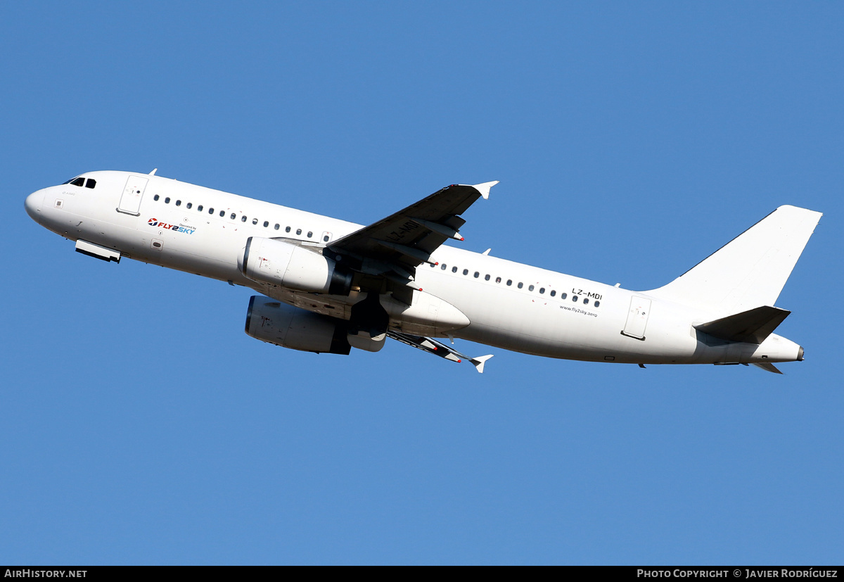 Aircraft Photo of LZ-MDI | Airbus A320-233 | Fly2Sky | AirHistory.net #539989