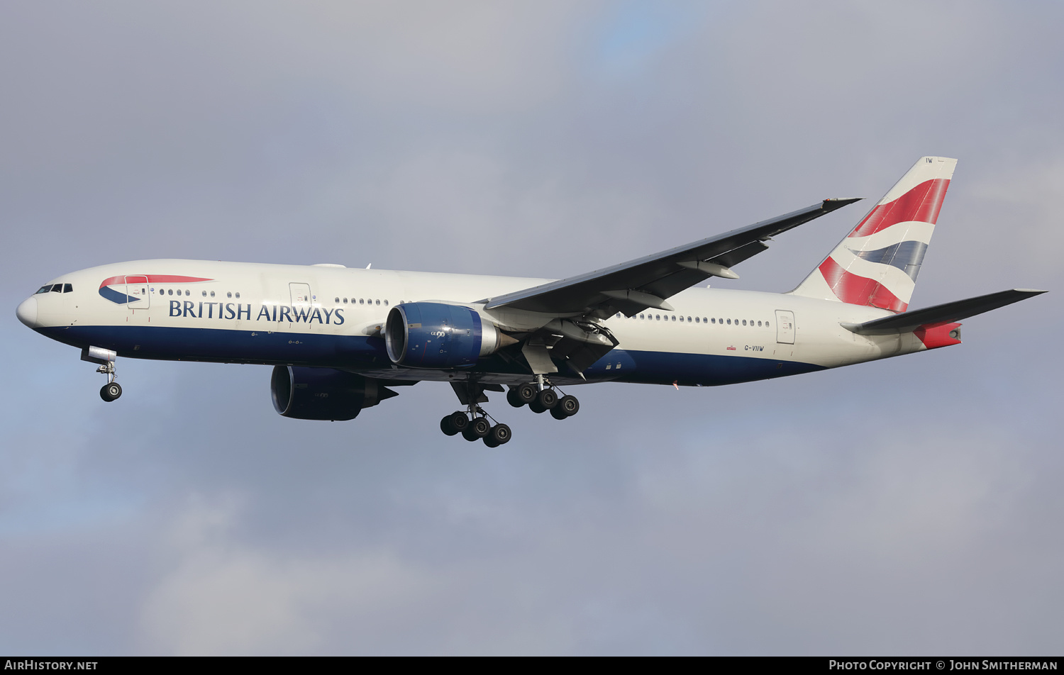 Aircraft Photo of G-VIIW | Boeing 777-236/ER | British Airways | AirHistory.net #539994