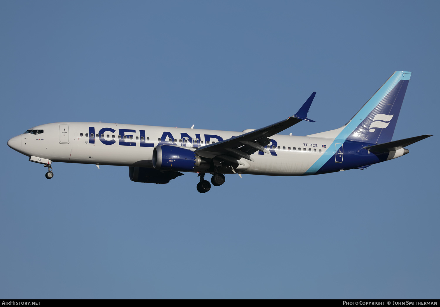 Aircraft Photo of TF-ICS | Boeing 737-8 Max 8 | Icelandair | AirHistory.net #540000