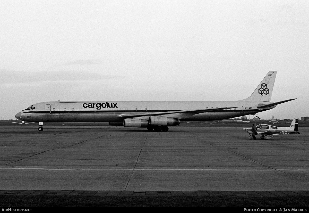 Aircraft Photo of LX-ACV | McDonnell Douglas DC-8-63CF | Cargolux | AirHistory.net #540005