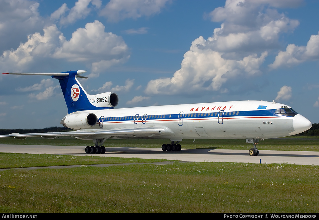Aircraft Photo of UN-85852 | Tupolev Tu-154M | Sayakhat Airlines | AirHistory.net #540019