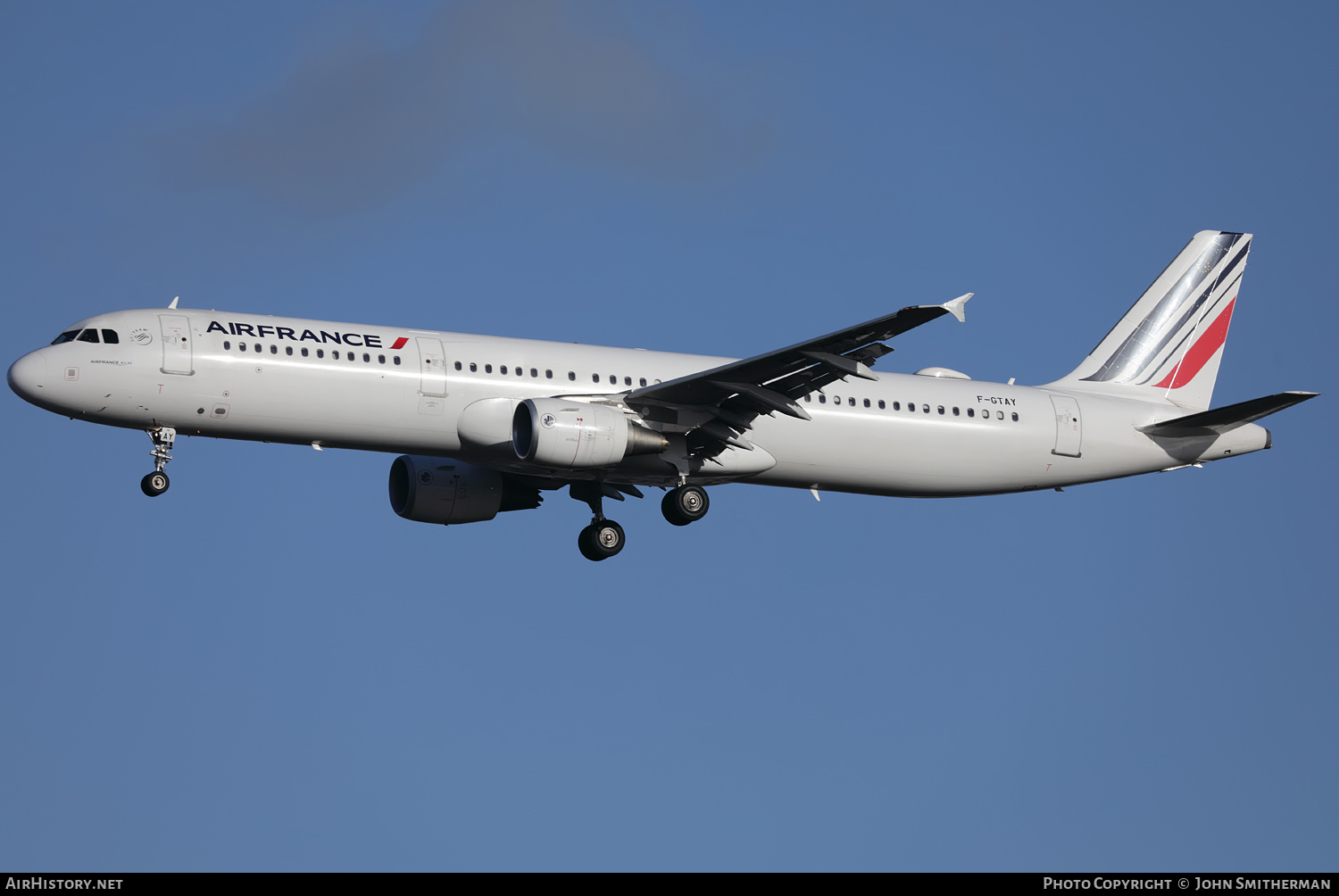 Aircraft Photo of F-GTAY | Airbus A321-212 | Air France | AirHistory.net #540023