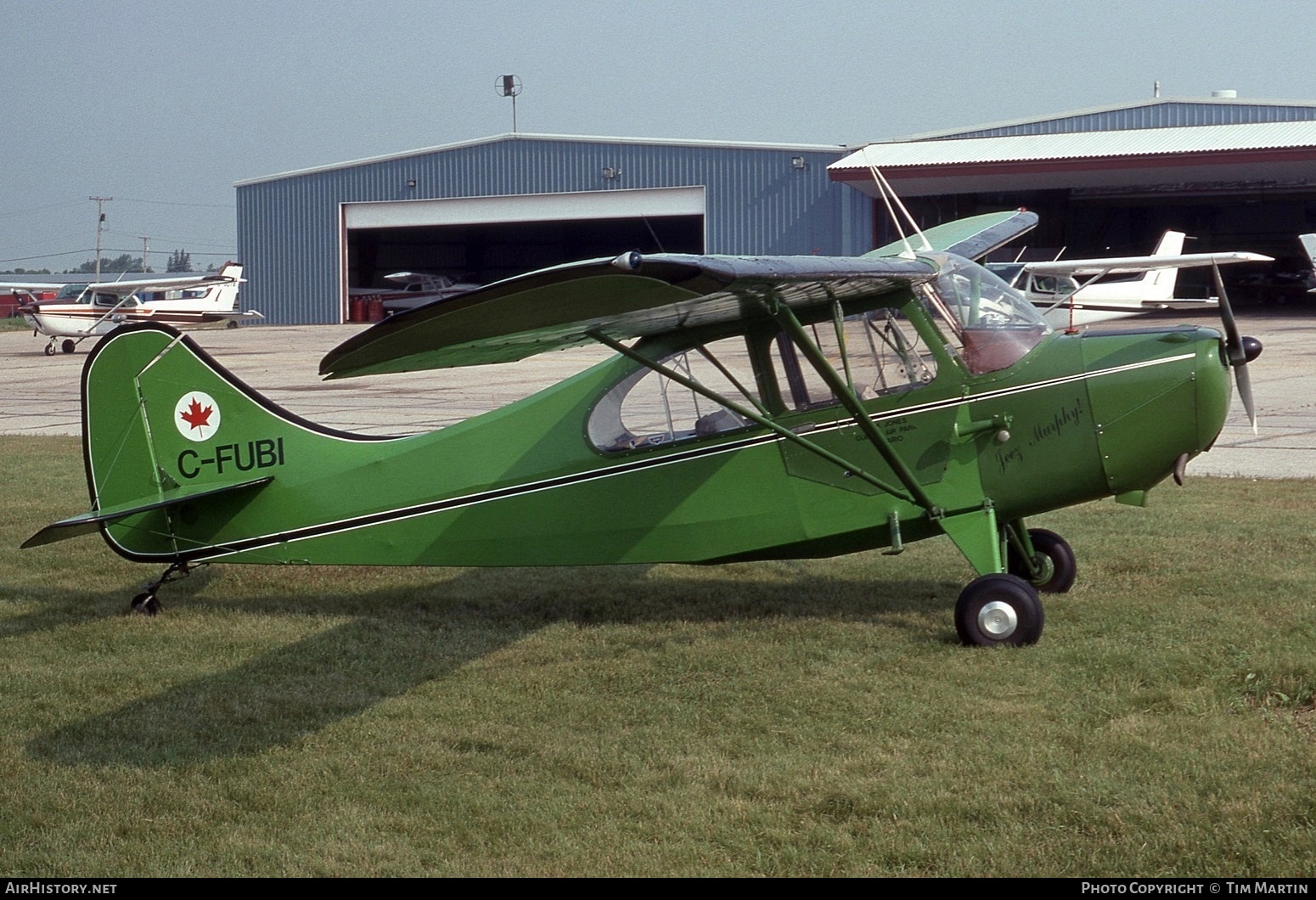 Aircraft Photo of C-FUBI | Aeronca 7CCM | AirHistory.net #540032