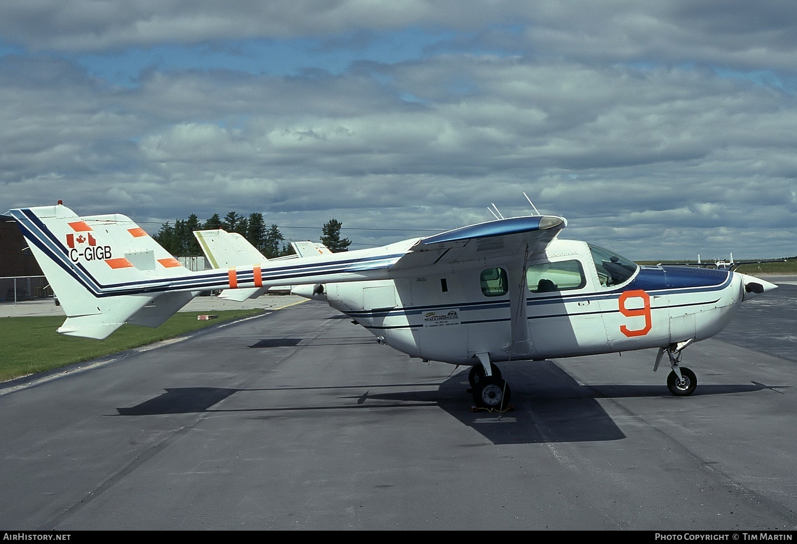 Aircraft Photo of C-GIGB | Cessna 337G Skymaster | Hicks & Lawrence | AirHistory.net #540034