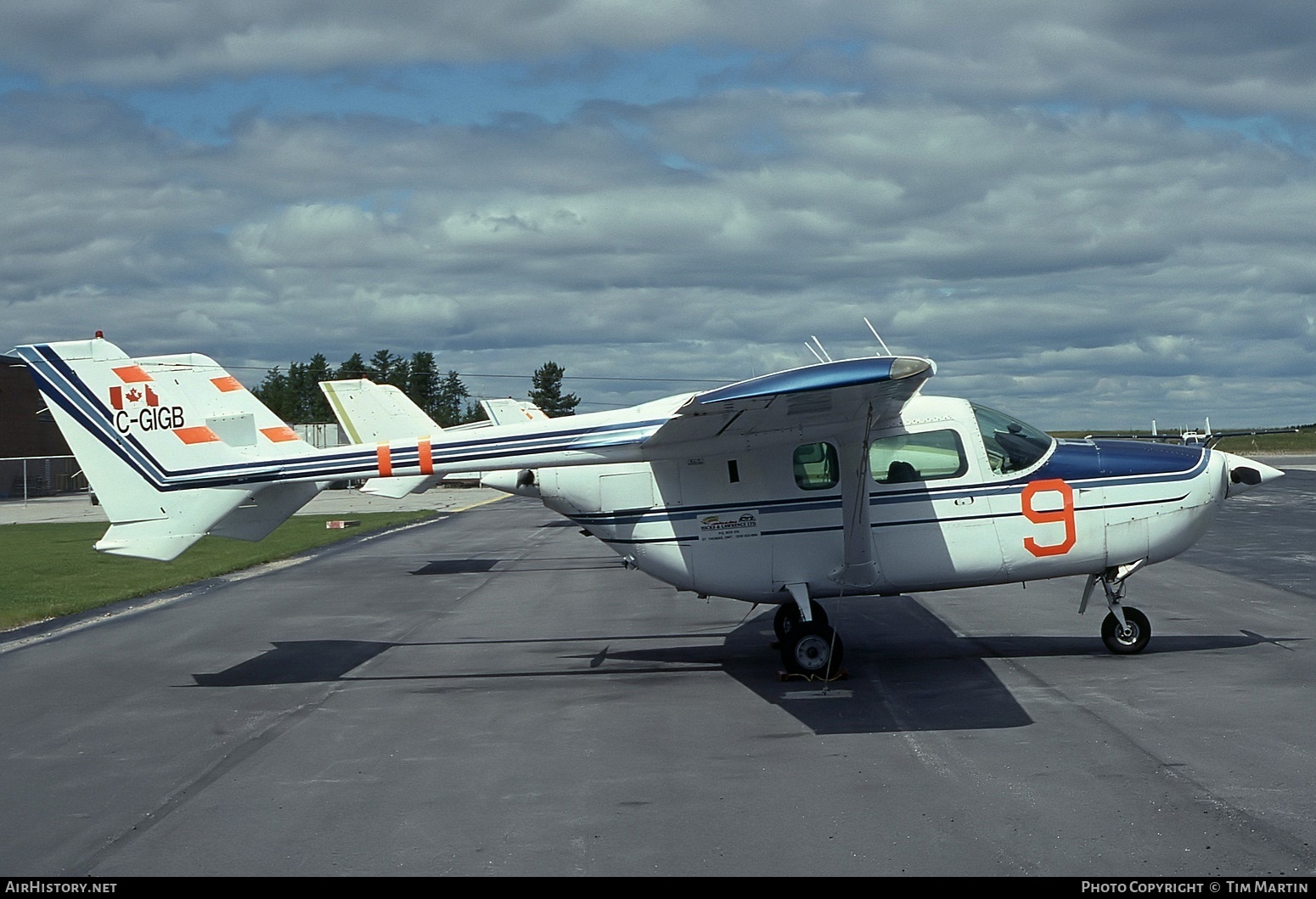 Aircraft Photo of C-GIGB | Cessna 337G Super Skymaster | Hicks & Lawrence | AirHistory.net #540034