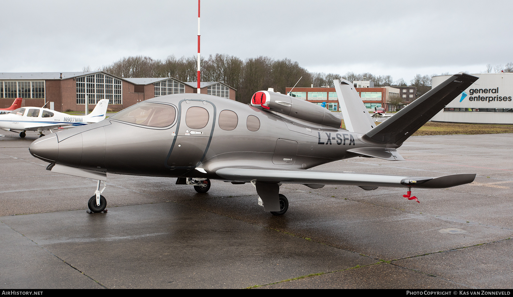 Aircraft Photo of LX-SFA | Cirrus SF-50 Vision G2+ | AirHistory.net #540074