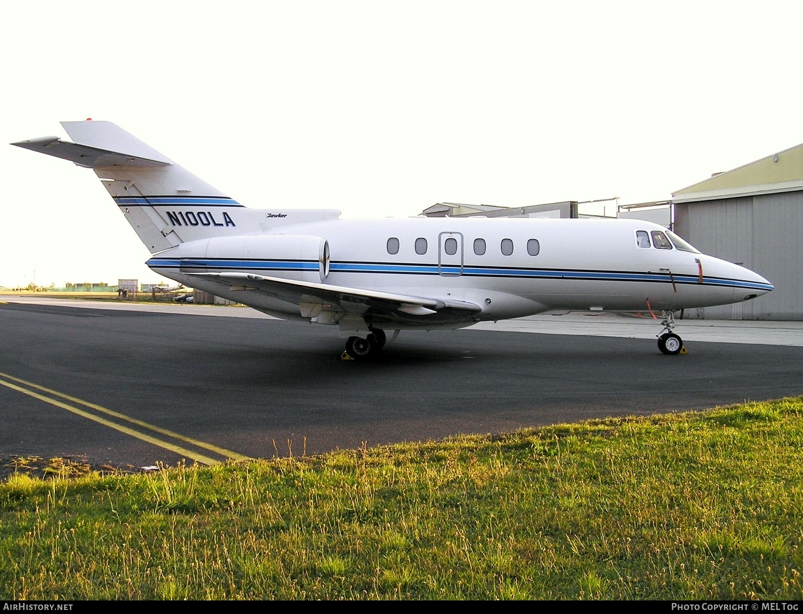 Aircraft Photo of N100LA | British Aerospace BAe-125-800 | AirHistory.net #540082