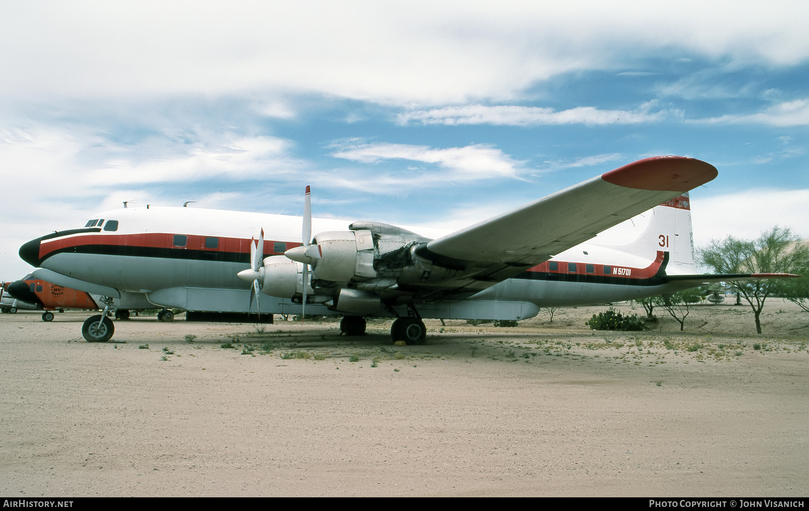 Aircraft Photo of N51701 | Douglas DC-7B/AT | AirHistory.net #540089