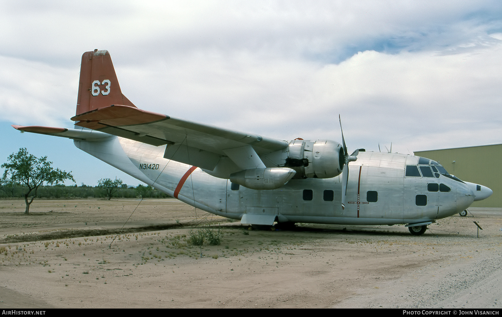 Aircraft Photo of N3142D | Fairchild C-123K Provider | AirHistory.net #540090