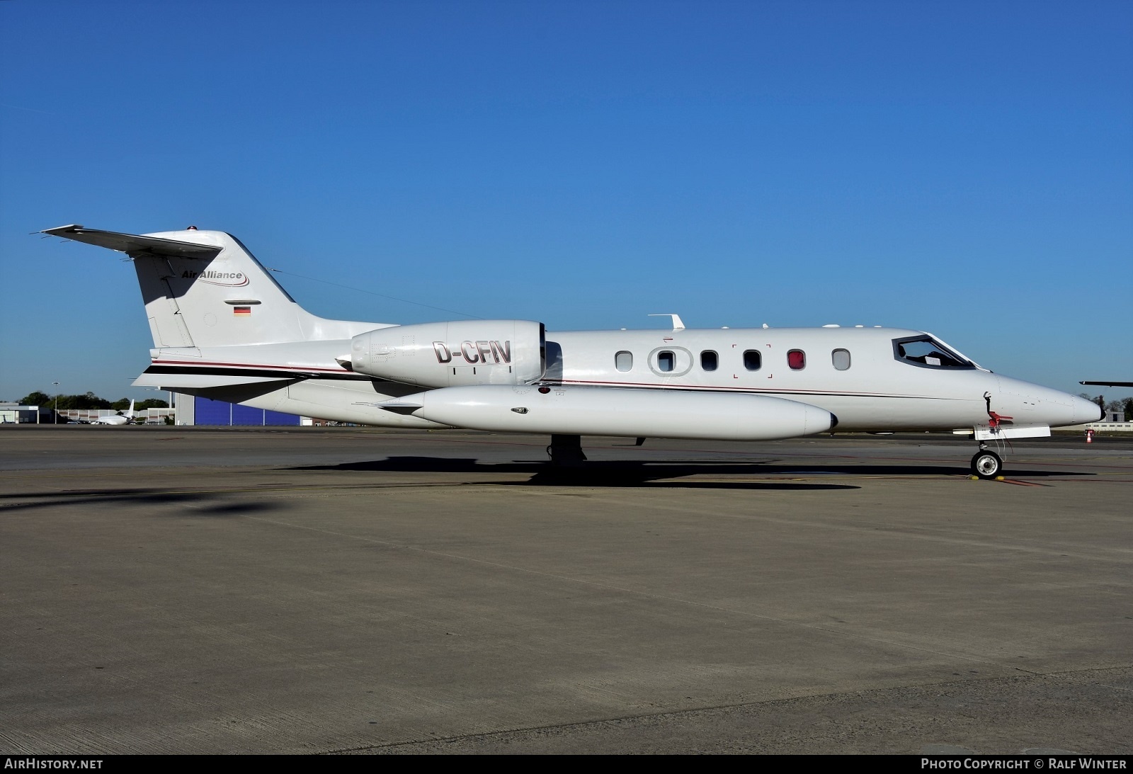 Aircraft Photo of D-CFIV | Gates Learjet 35A | Air Alliance | AirHistory.net #540105