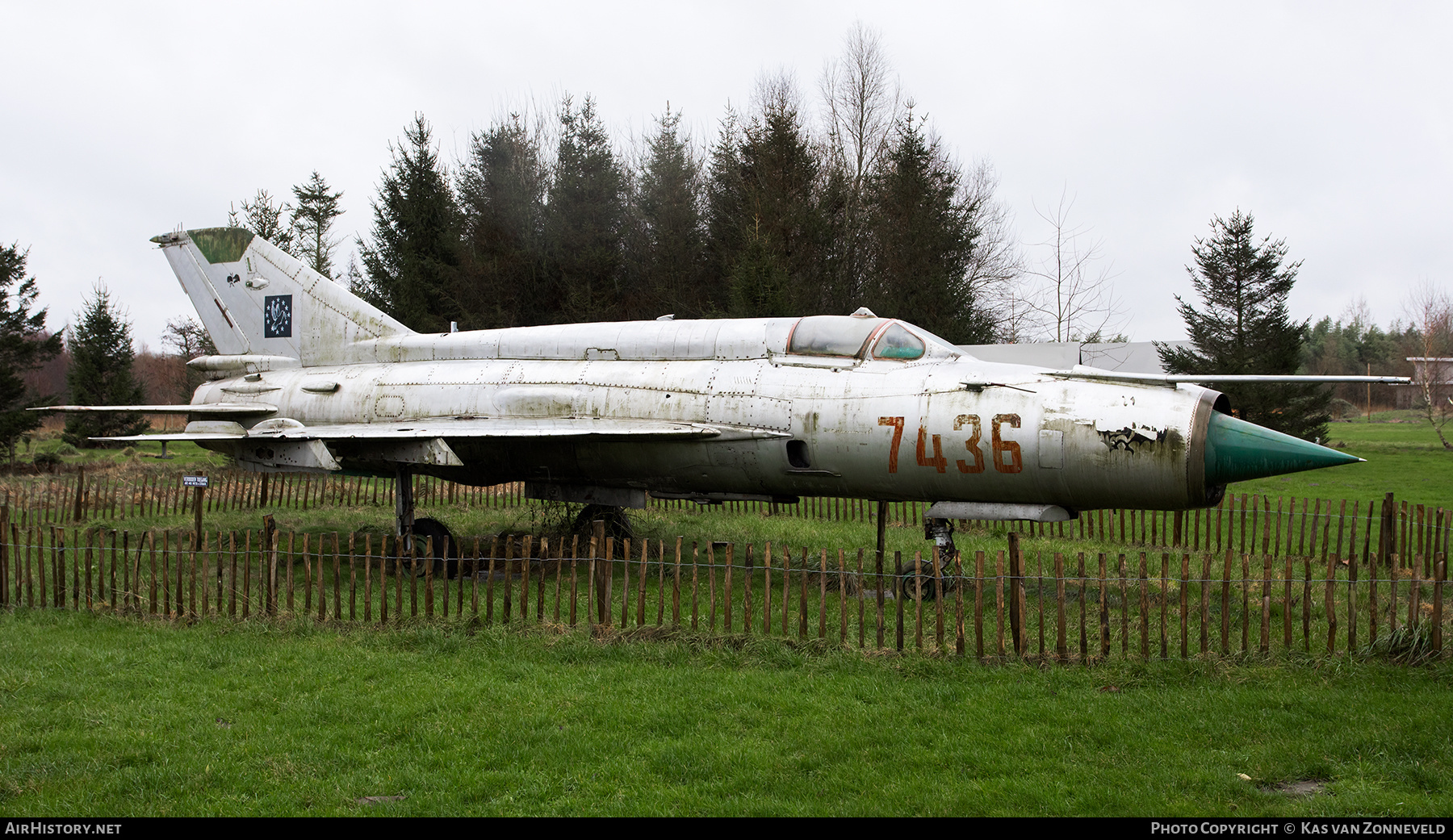 Aircraft Photo of 7436 | Mikoyan-Gurevich MiG-21MF-75 | Poland - Air Force | AirHistory.net #540110