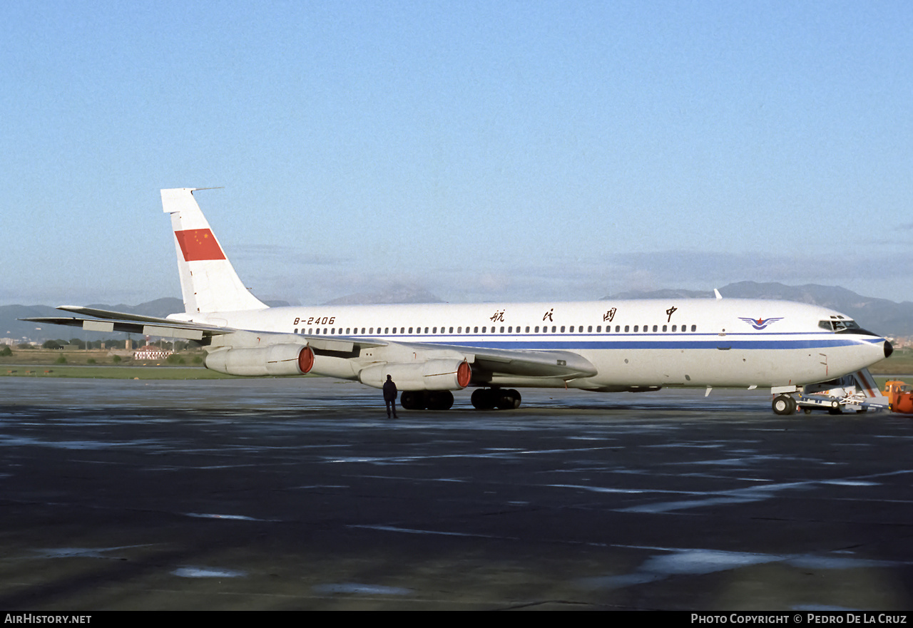 Aircraft Photo of B-2406 | Boeing 707-3J6B | CAAC - Civil Aviation Administration of China | AirHistory.net #540122