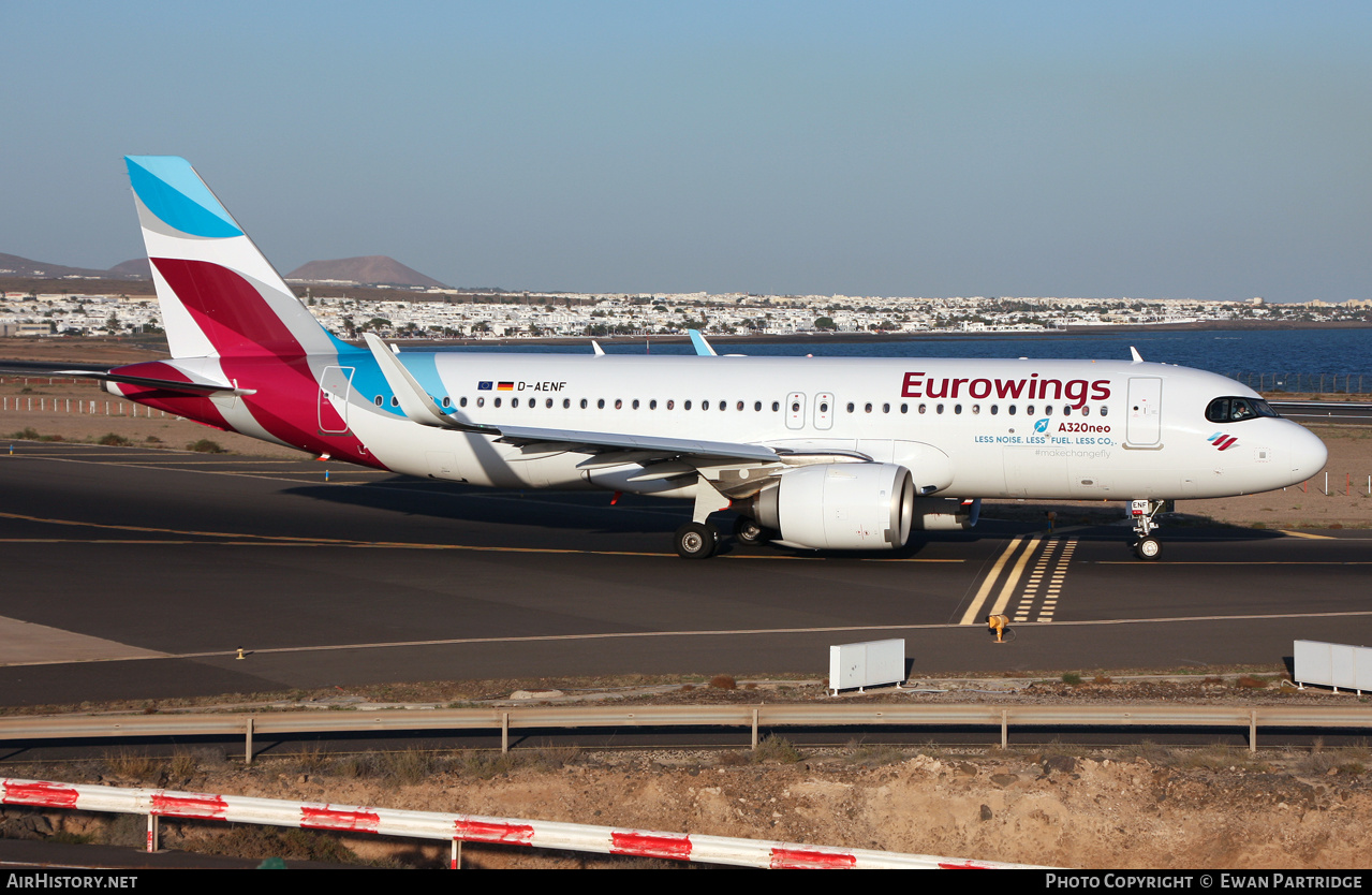 Aircraft Photo of D-AENF | Airbus A320-251N | Eurowings | AirHistory.net #540130