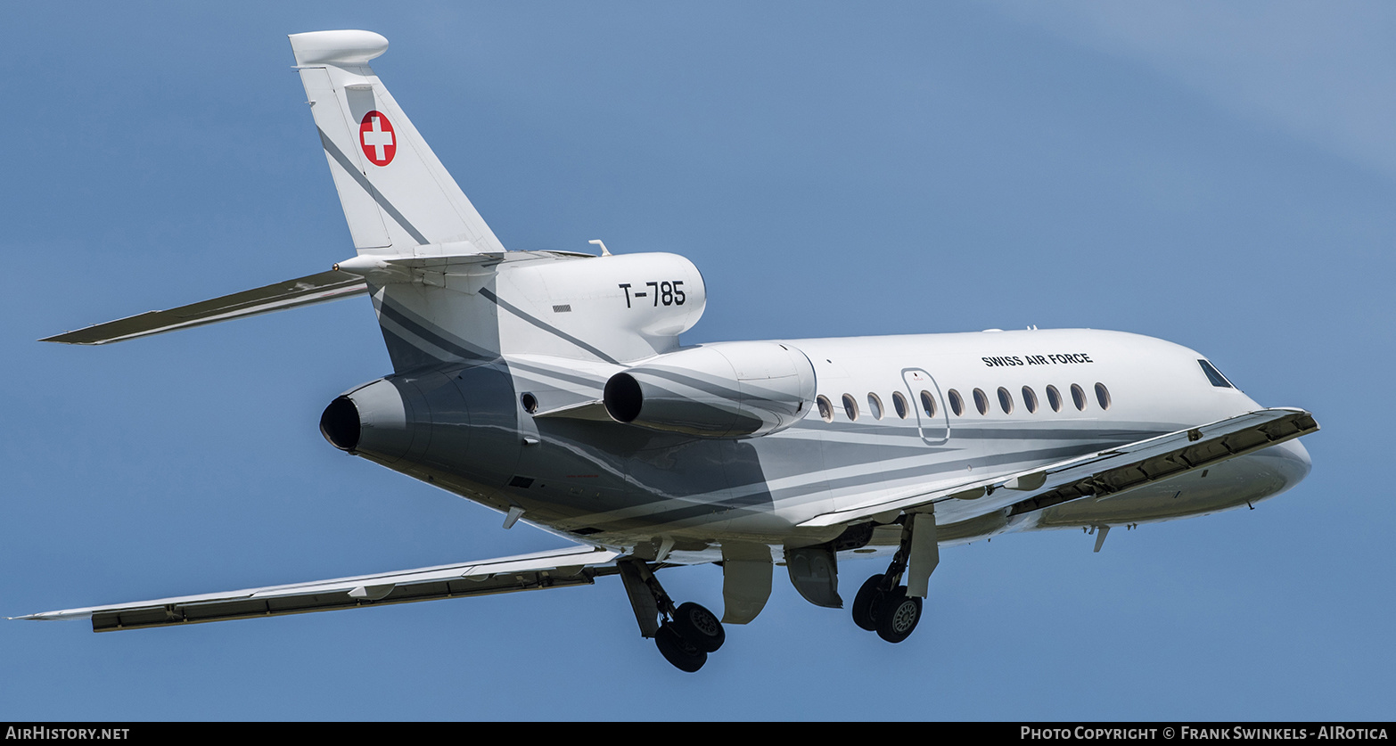 Aircraft Photo of T-785 | Dassault Falcon 900EX EASy | Switzerland - Air Force | AirHistory.net #540133