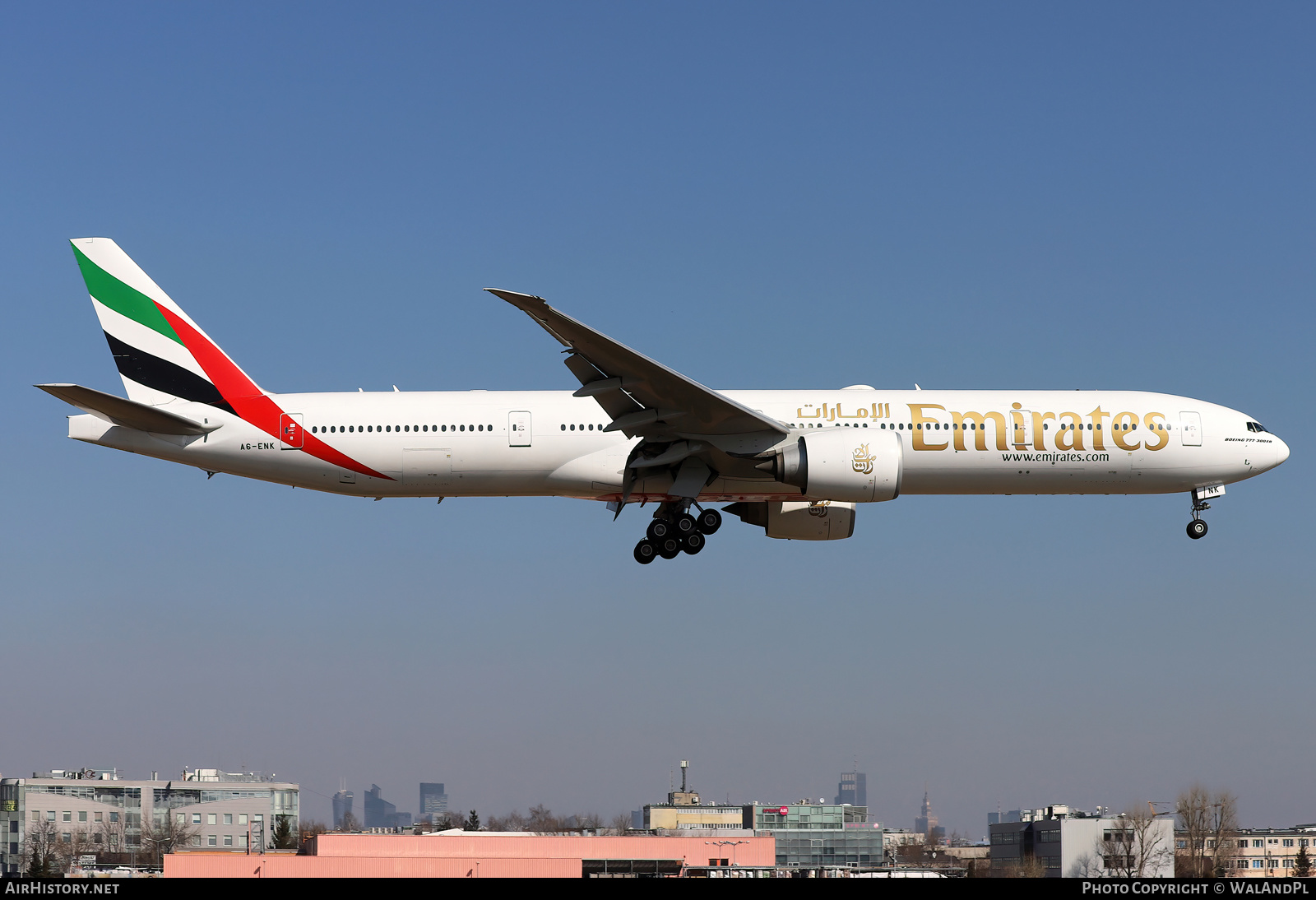 Aircraft Photo of A6-ENK | Boeing 777-31H/ER | Emirates | AirHistory.net #540147