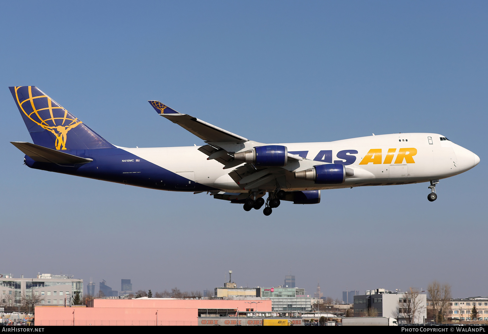 Aircraft Photo of N415MC | Boeing 747-47UF/SCD | Atlas Air | AirHistory.net #540158