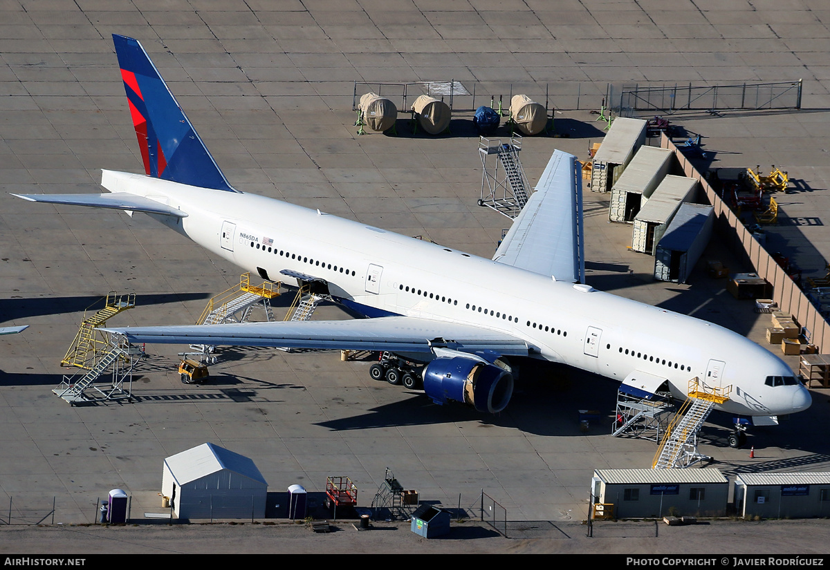 Aircraft Photo of N865DA | Boeing 777-232/ER | Delta Air Lines | AirHistory.net #540178