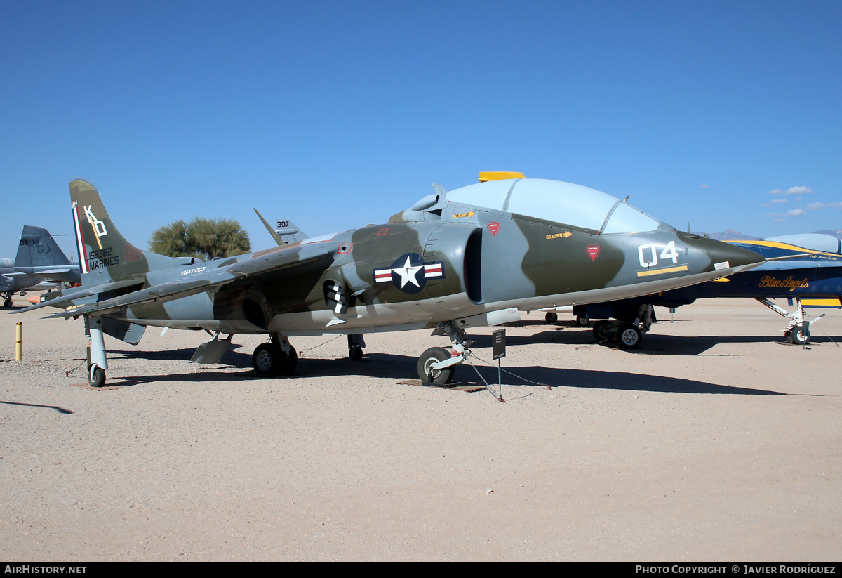 Aircraft Photo of 159382 | Hawker Siddeley TAV-8A Harrier | USA - Marines | AirHistory.net #540206