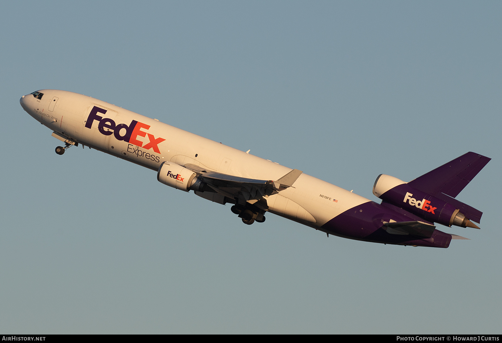 Aircraft Photo of N619FE | McDonnell Douglas MD-11F | FedEx Express - Federal Express | AirHistory.net #540210