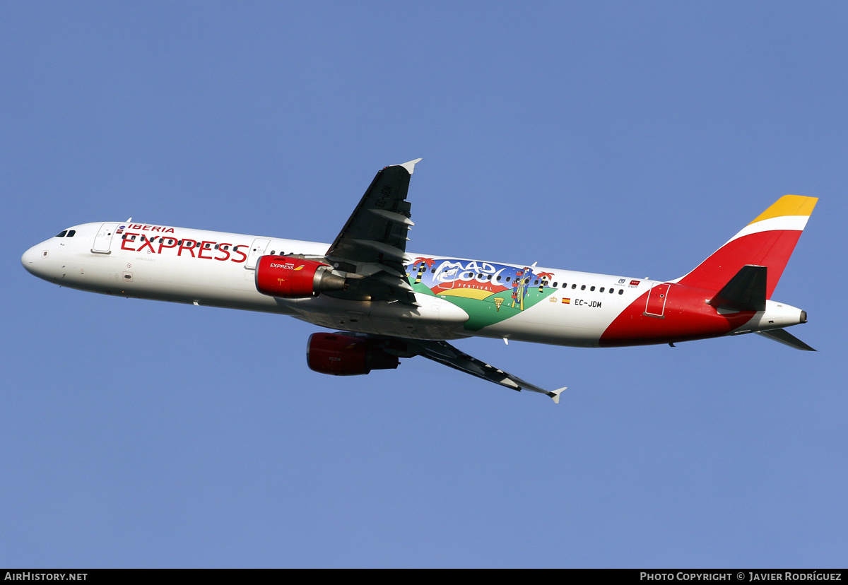 Aircraft Photo of EC-JDM | Airbus A321-213 | Iberia Express | AirHistory.net #540212