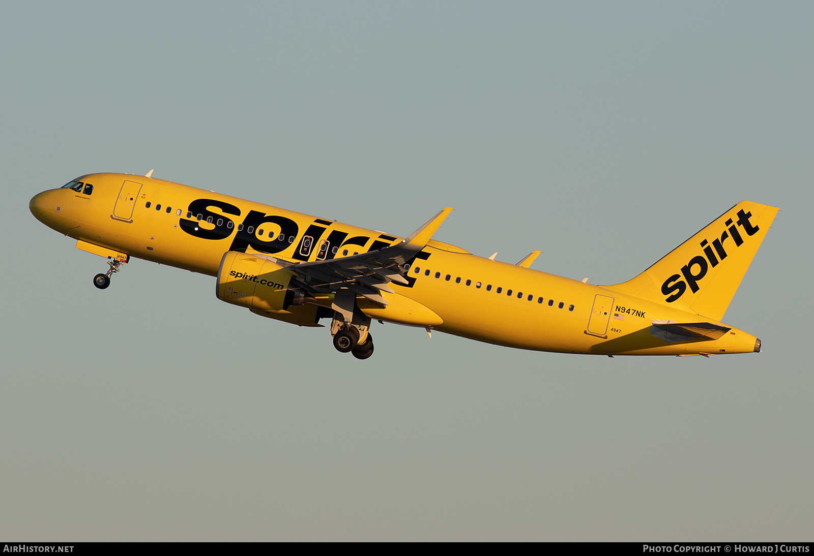Aircraft Photo of N947NK | Airbus A320-271N | Spirit Airlines | AirHistory.net #540215