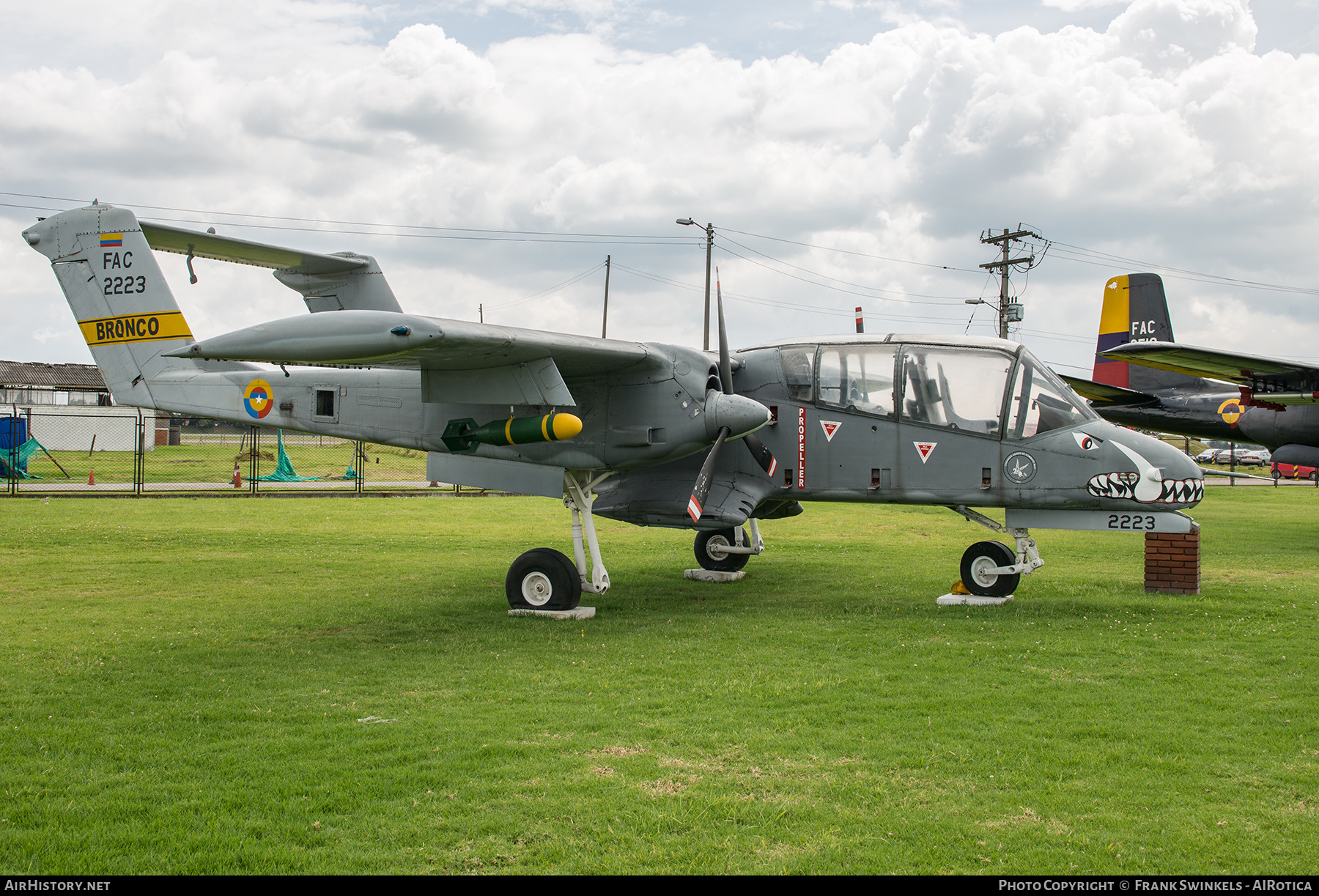 Aircraft Photo of FAC2223 | North American Rockwell OV-10A Bronco | Colombia - Air Force | AirHistory.net #540231