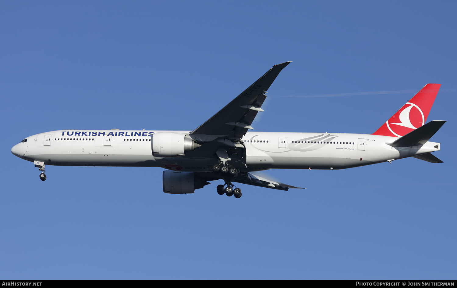 Aircraft Photo of TC-LKA | Boeing 777-36N/ER | Turkish Airlines | AirHistory.net #540242