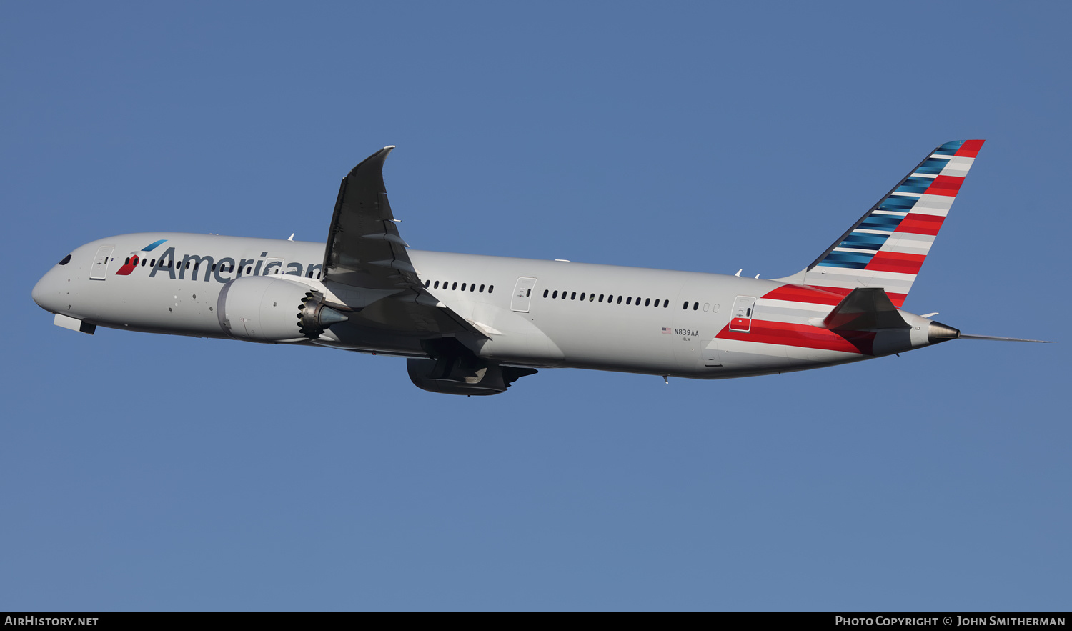 Aircraft Photo of N839AA | Boeing 787-9 Dreamliner | American Airlines | AirHistory.net #540244