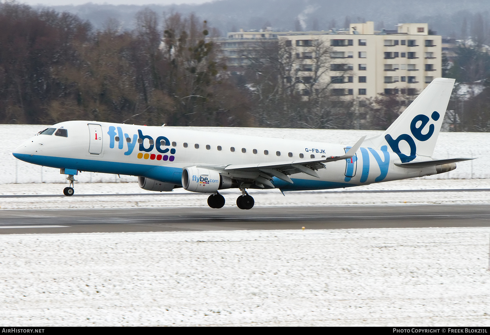 Aircraft Photo of G-FBJK | Embraer 175LR (ERJ-170-200LR) | Flybe | AirHistory.net #540247