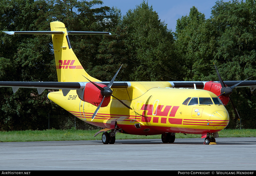 Aircraft Photo of ZS-OVR | ATR ATR-42-300/F | DHL International | AirHistory.net #540251