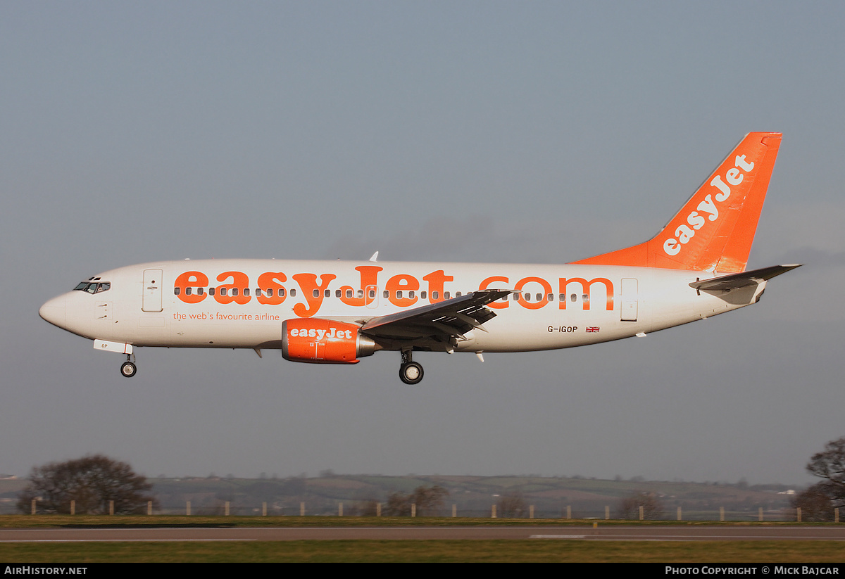 Aircraft Photo of G-IGOP | Boeing 737-36N | EasyJet | AirHistory.net #540279
