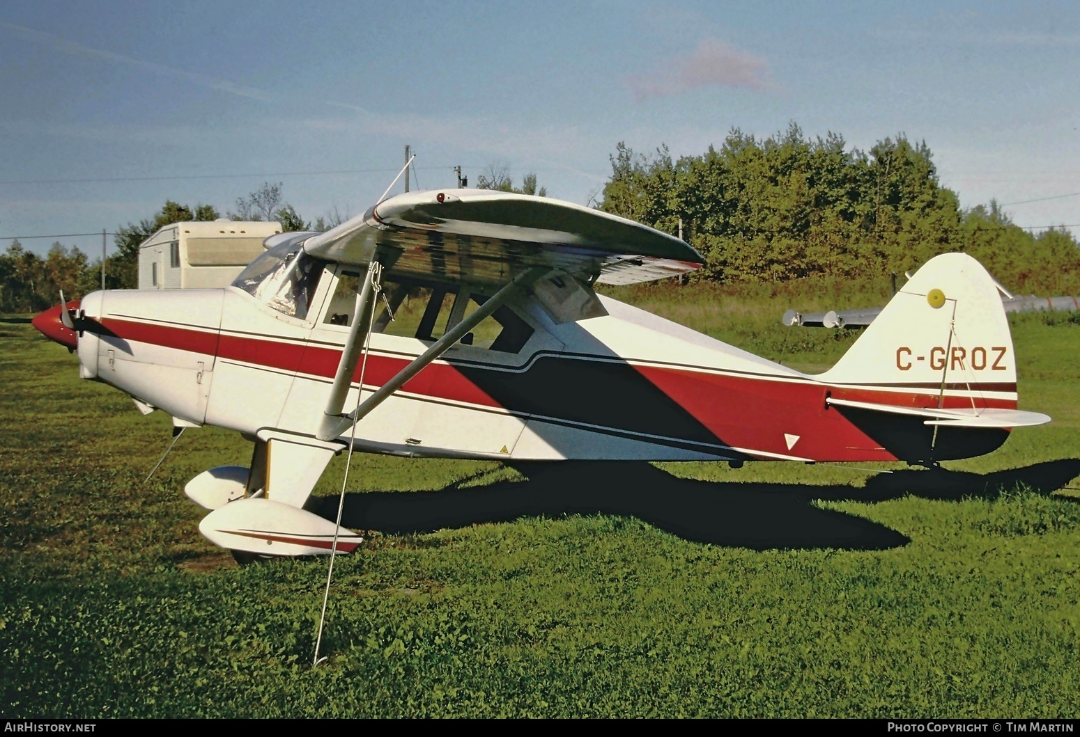 Aircraft Photo of C-GROZ | Piper PA-22-150/TD Tri-Pacer | AirHistory.net #540286