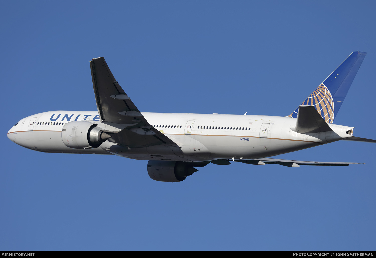 Aircraft Photo of N77019 | Boeing 777-224/ER | United Airlines | AirHistory.net #540297