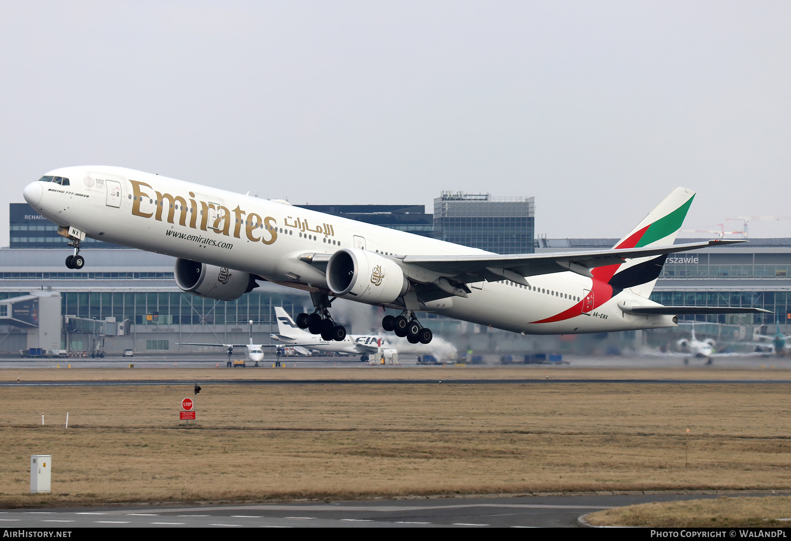 Aircraft Photo of A6-ENX | Boeing 777-31H/ER | Emirates | AirHistory.net #540307